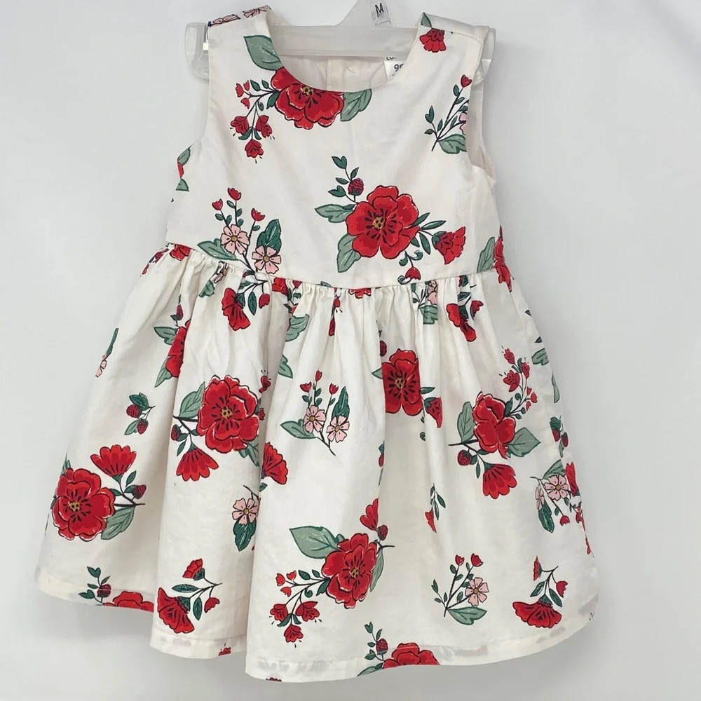 Carter’s Baby Girl Sateen Holiday Dress Size 9 months